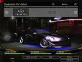 Infiniti G35 (Tom From The Wraiths) -NFSU2-